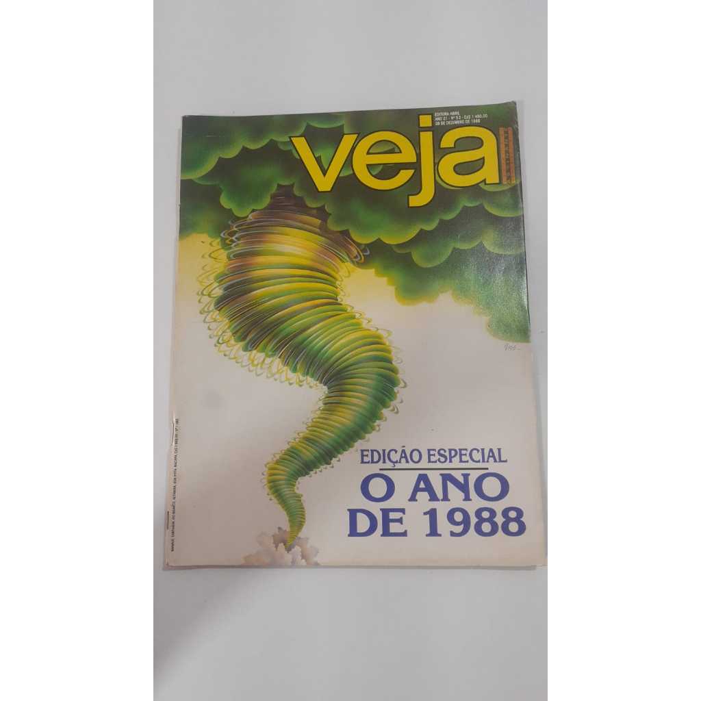 Revista Veja O Ano De 1988 Política Economia 22666