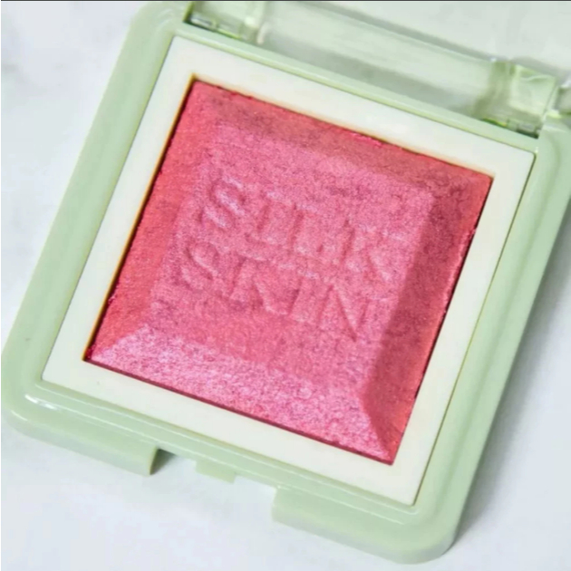 Blush Compacto  Ruby Rose Silk Skin - Marble Bloom Aveludado Baked