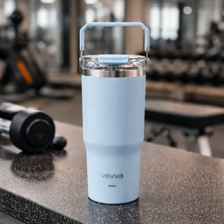 Garrafa Termica 650ml Inox Parede Dupla VEVVA GRIP MINI Squeze Agua Bebidas Esporte Fitness em Oferta na Shopee