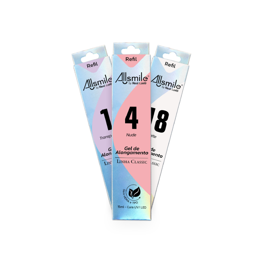 Refil de Gel de Modelagem 15ml - Linha Classic - Allsmile by Real Love