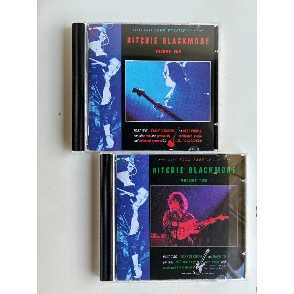 Ritchie Blackmore 2 CDs Importados– Connoisseur Rock Profile Collection Volume One and Two
