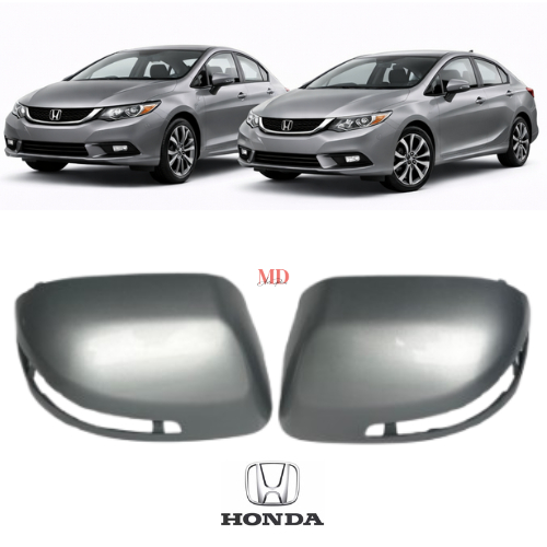 Capa Retrovisor Civic G9 2012 2013 2014 2015 2016 Cinza Iridium