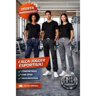 KIT 2 OU 3 CALÇAS JOGGER MASCULINAS, ESPORTIVA, ACADEMIA PARA TRABALHO E DIA A DIA! em Oferta na Shopee