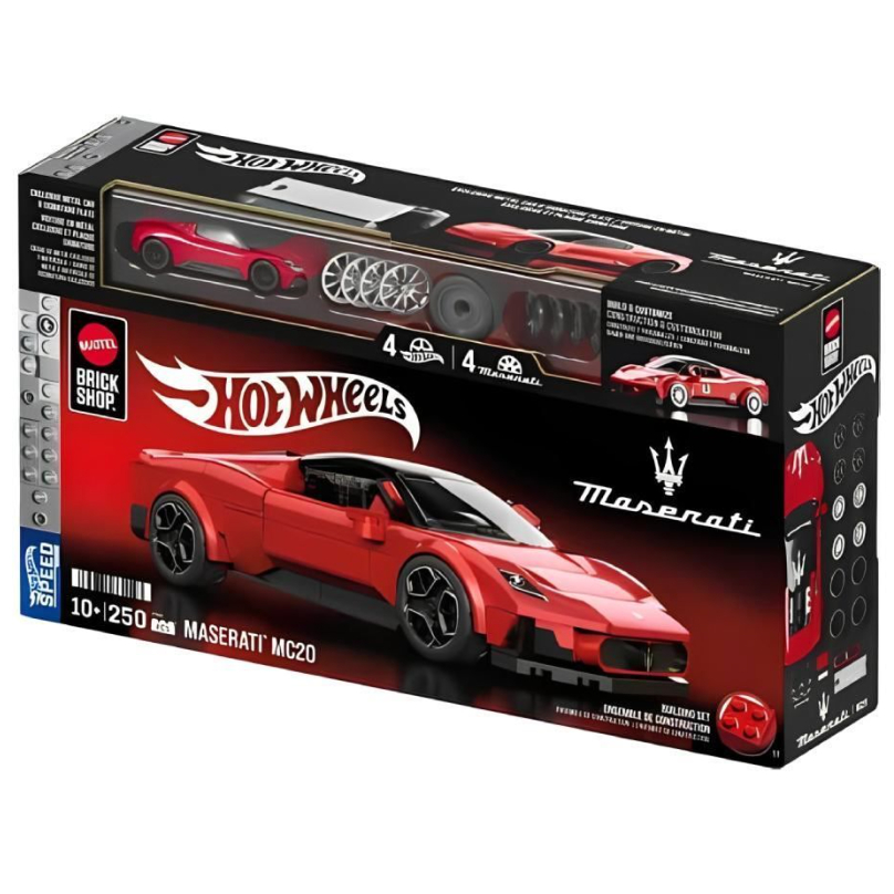HOT WHEELS MATTEL BRICK SHOP MASERATI MC 20