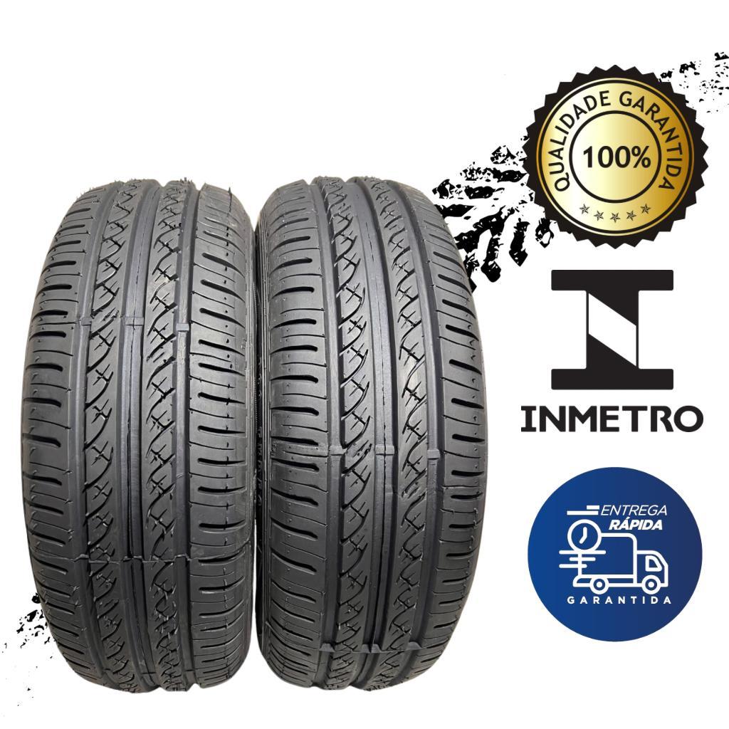 Kit Com 2 Pneus 185/60/15 Aro 15 Premium Remold