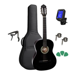 Violão Acústico Aço Giannini Start S-14 Capa Afinador Kit