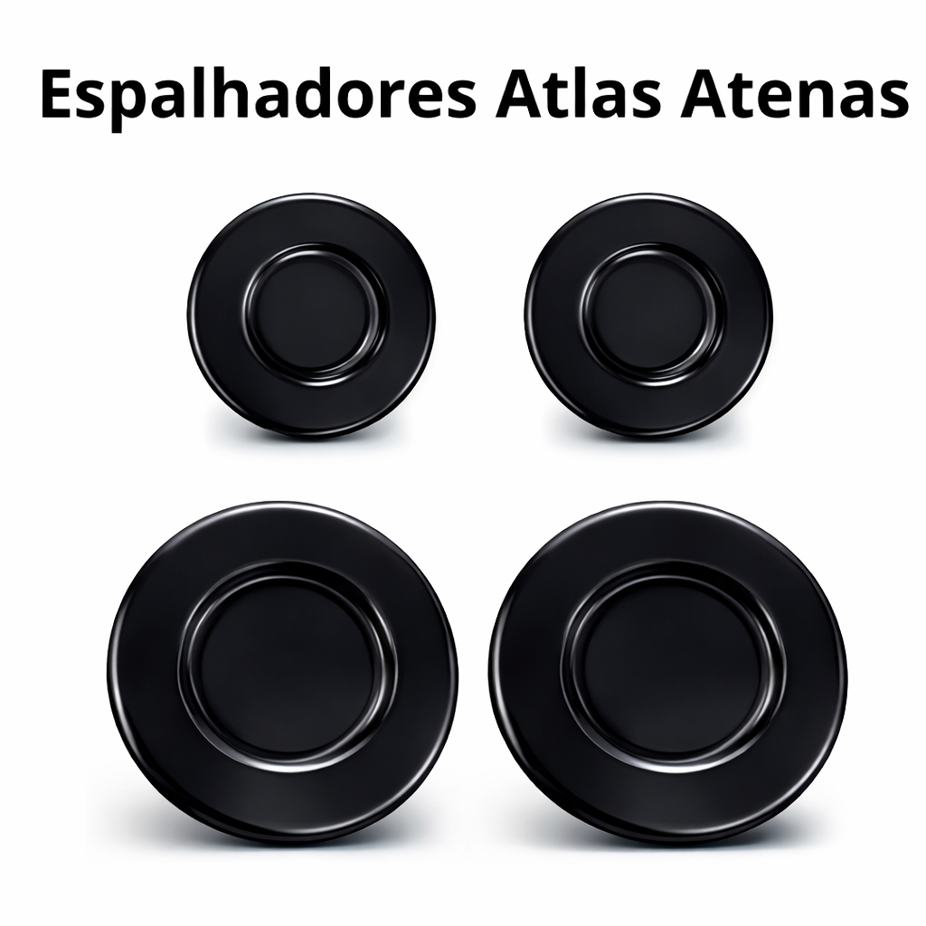 Tampinhas Espalhadores Bocas Fogão Atlas Atenas 4 Bocas em Oferta na Shopee