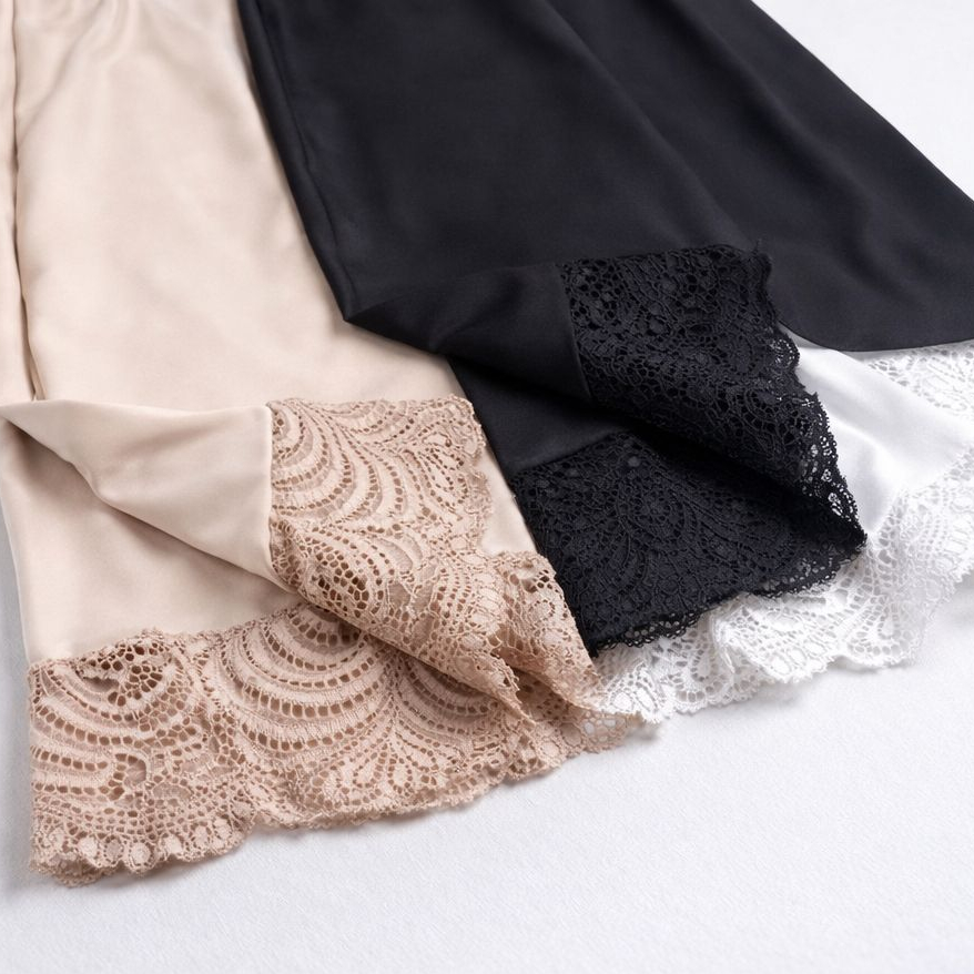 kit 4 Anagua Saia Saiote Feminino Renda Moda Senhora Segunda Pele em Oferta na Shopee