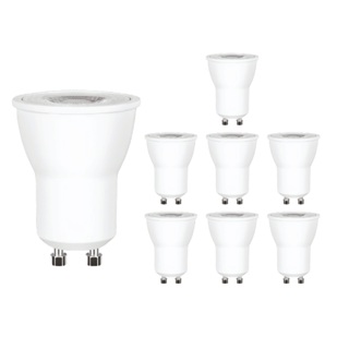 Kit 8 Mini Dicroica led 4,5w Mr11 gu10 Branco Quente/Neutro/Frio Bivolt Para spot em Oferta na Shopee