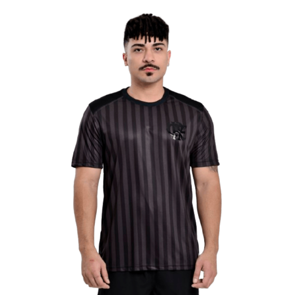 Camisa Flamengo Listrada Preta Coimbra
