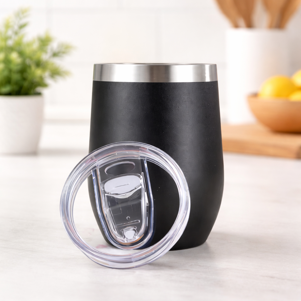 Kit 15 Copos Térmicos 360ml Inox Liso - Escolha Modelo E Cor
