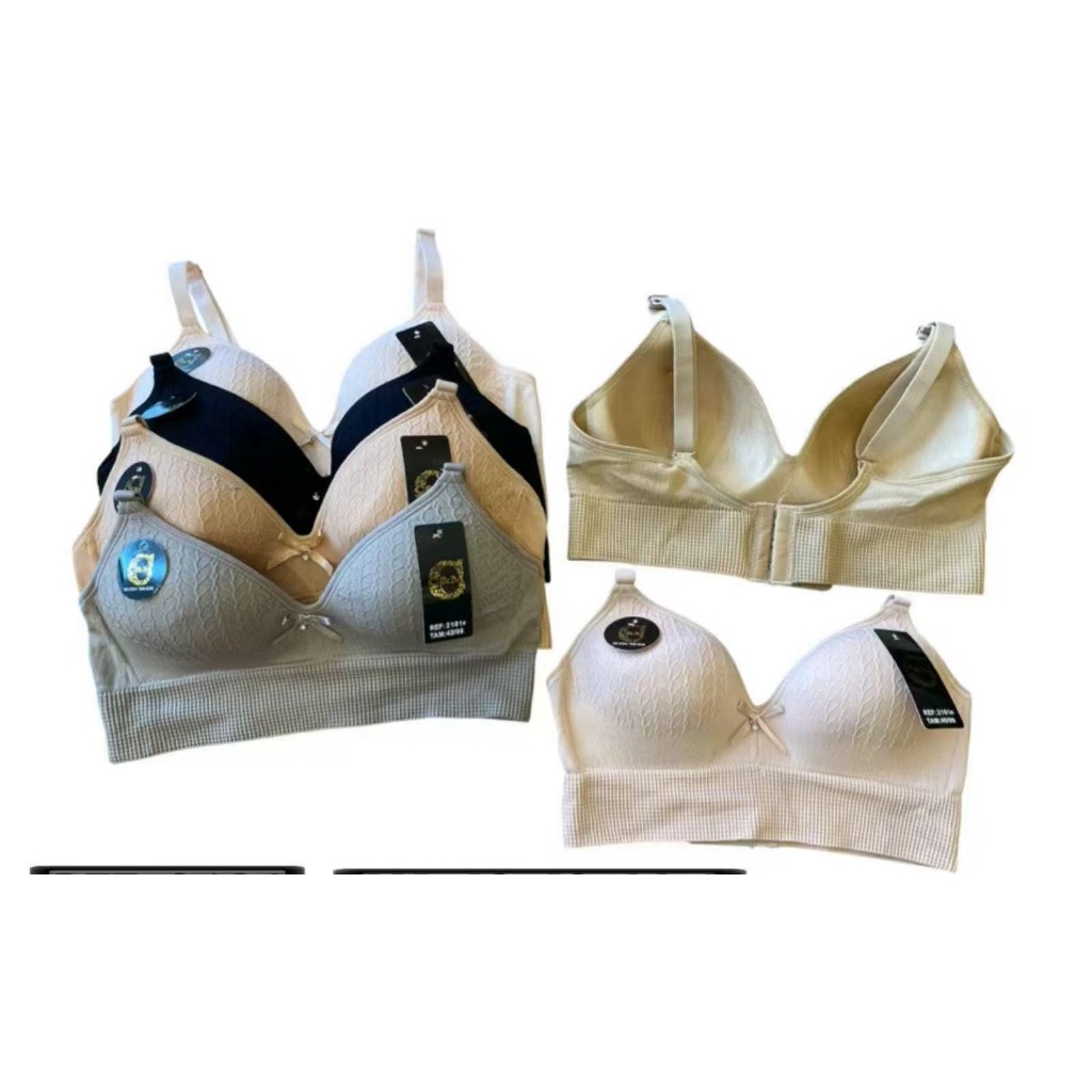 Sutiã Plus Size com Textura REF: 2101 - Tamanhos 40 a 46 em Oferta na Shopee