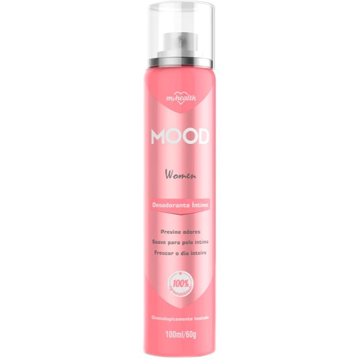 Desodorante Íntimo Mood My Health 100ml Proteção e Frescor Diário
