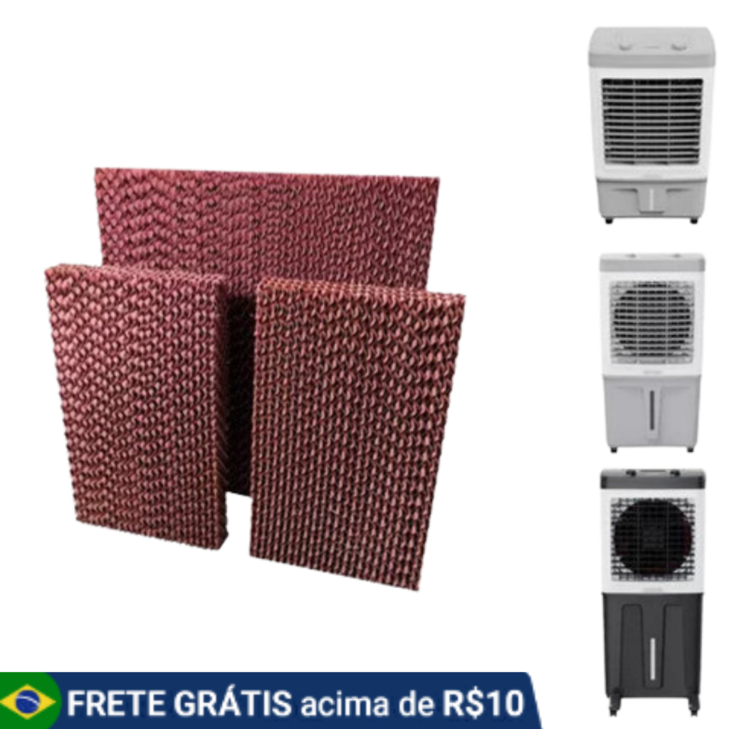 Conjunto Filtro Colmeia Climatizador Ventisol Clin 35/60/80