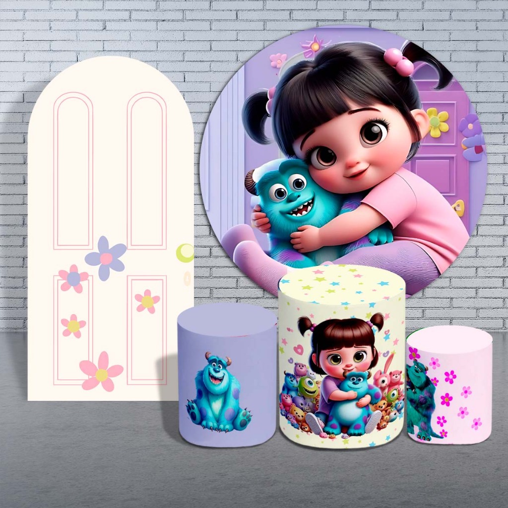 Kit Capas Decoração Completa Tema Baby Boo Filme Monstrinhos Festa Infantil em Oferta na Shopee