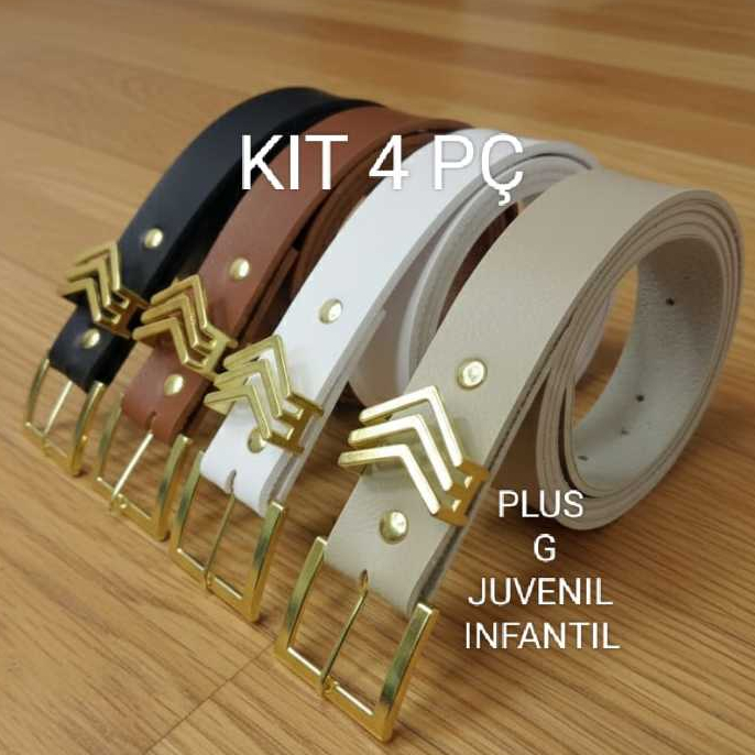 Cinto feminino -qua-set                       4 - 3 ou 2 pç  estiloso moda social femenino cintos plus g juvenil infatil em Oferta na Shopee