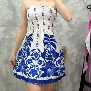 Vestido Tomara que Caia com Elatex Estampa Tropical - Lançamento 2026 em Oferta na Shopee