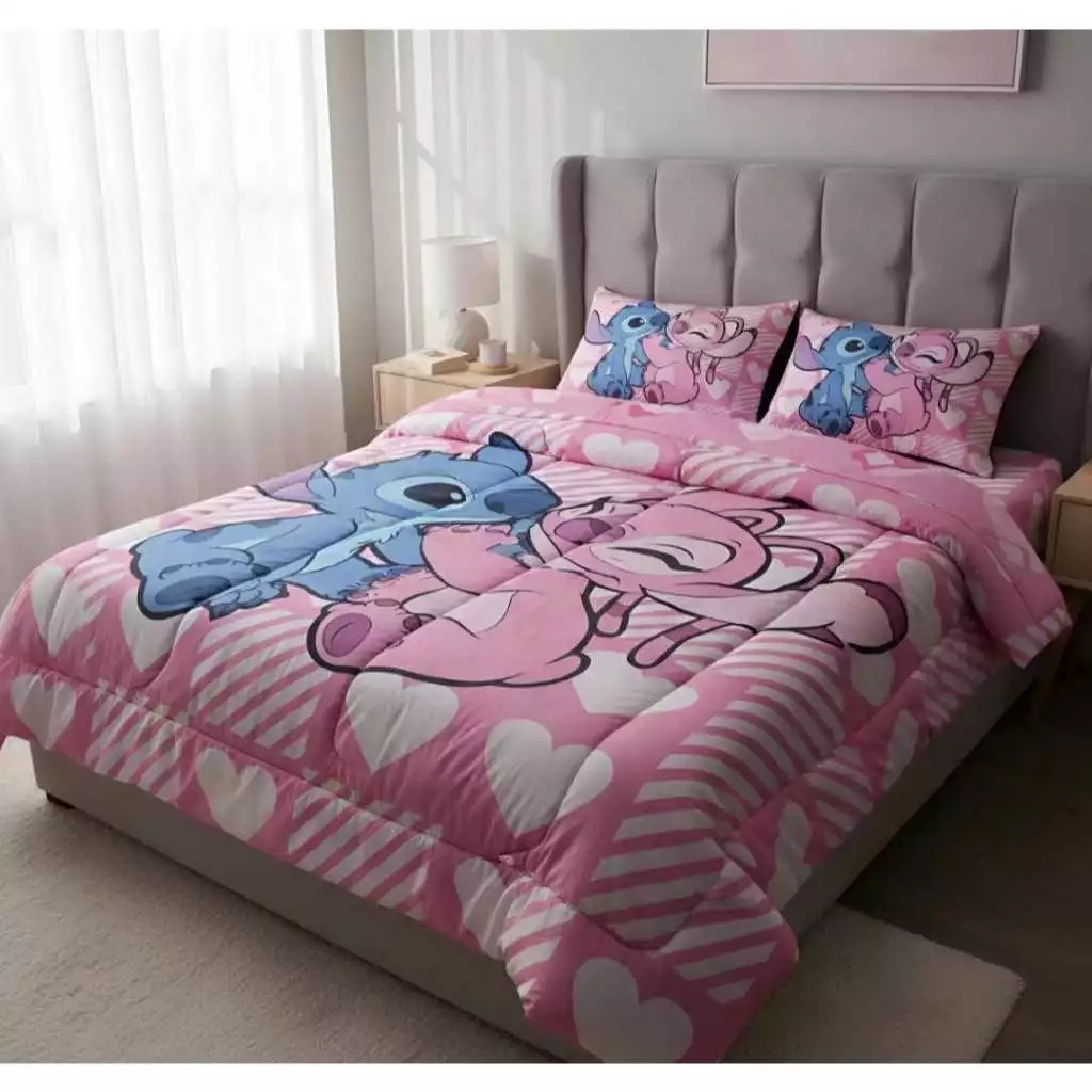 Edredom Colcha Infantil Personagens Para Cama De Solteiro