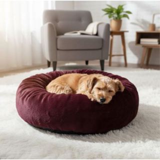 Cama Gato Cachorro Caminha Pet Redonda Ninho Porte Pequeno 40x40 em Oferta na Shopee