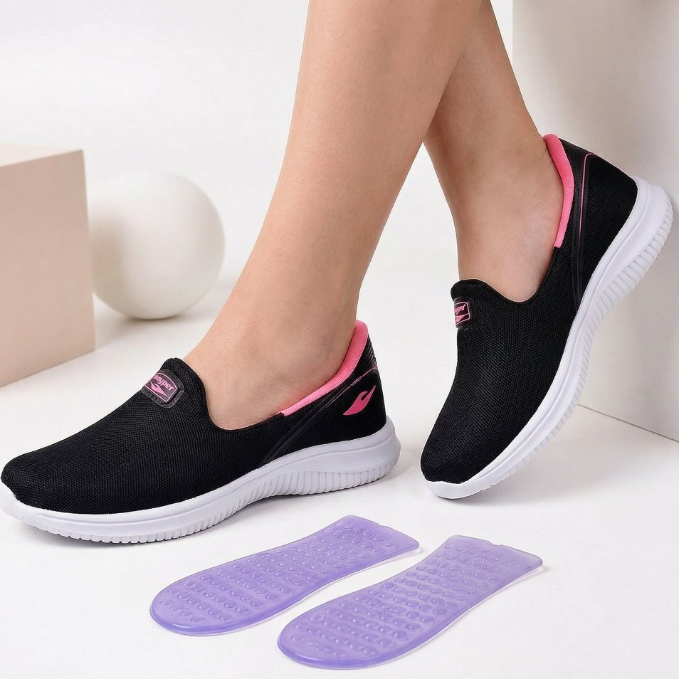 Tênis Sapatilha Feminina Ortopédica em Gel  Super Conforto Envio Já em Oferta na Shopee