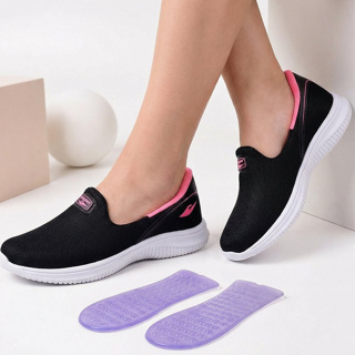 Tênis Sapatilha Feminina Ortopédica em Gel  Super Conforto Envio Já em Oferta na Shopee