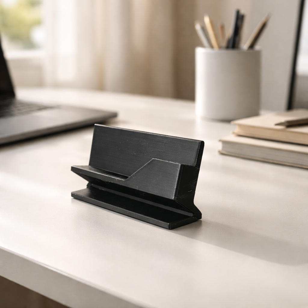 Porta Cartão de Visita Premium - Organização + Estilo Expositor Suporte Display Mesa Escritório Sala