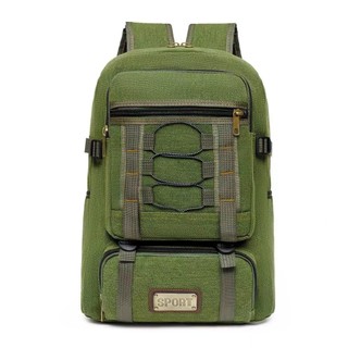 Mochila Bolsa Lona Masculina Grande Reforçada Masculina Feminina Moda Style Qualidad Resi…
