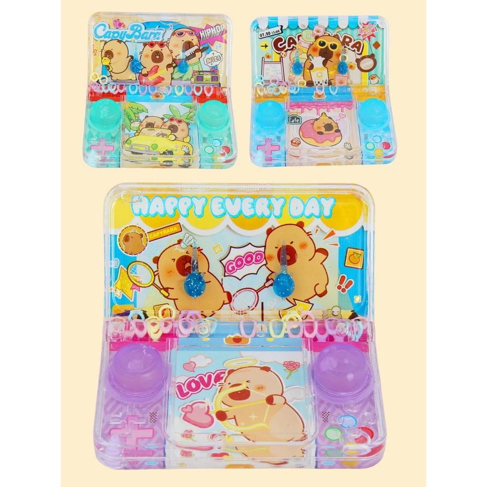 Jogo de Argolas Dobrável Aquaplay Capivara / Unicornio Game De água Brinquedo WaterGame