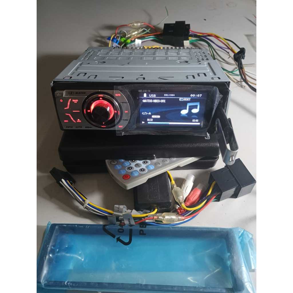 DVD H-Buster 3" HBD-9200 Funcionando 100% Completo