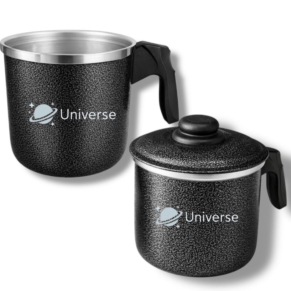 Canecão Caneco Leiteira Fervedor  em Alumínio Resistente Craqueado e Polido