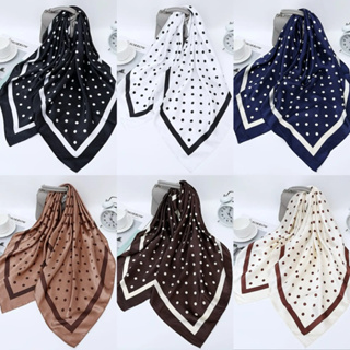 Lenço 90x90 cm quadrado de estampado para mulheres, feito de material macio,cachecol em Oferta na Shopee