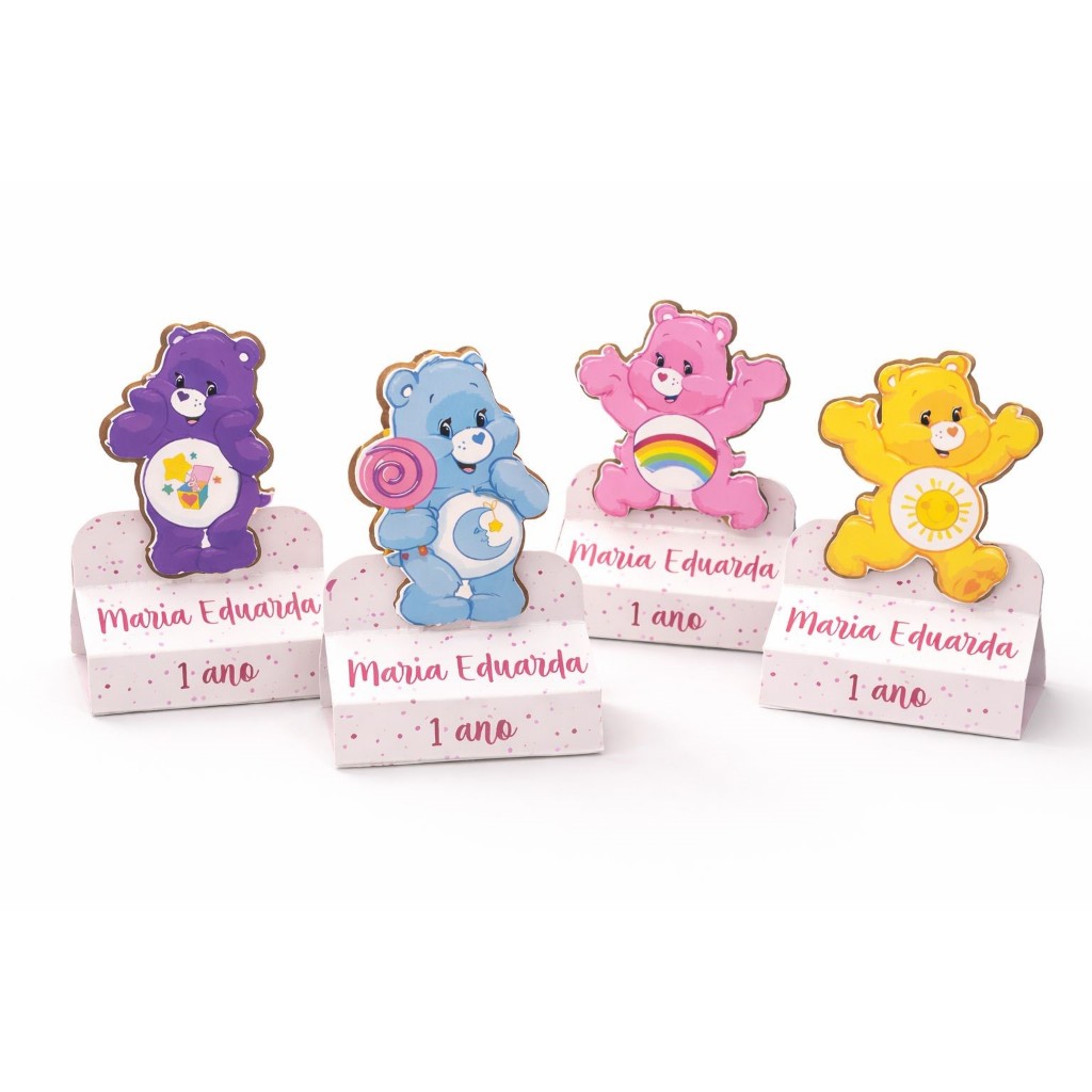 Porta Bis Duplo Ursinhos Carinhosos - Pegue e Monte | Lembrancinha Infantil em Oferta na Shopee