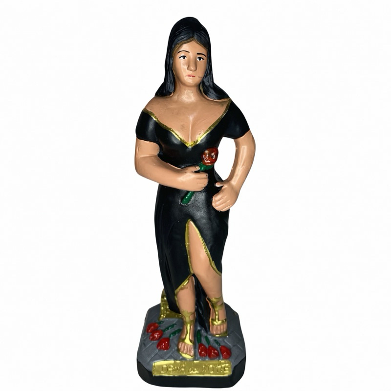 Imagem de pomba gira Dama da noite / Pombo gira dama da noite 20cm em gesso / umbanda e candomblé