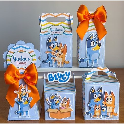 Kit Personalizado BLUEY DESMONTADO  / Kit Festa infantil / Lembrancinhas Mimos Aniversários