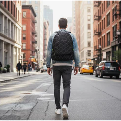 Mochila Dobrável para Viagem Estampa - Jacki Design