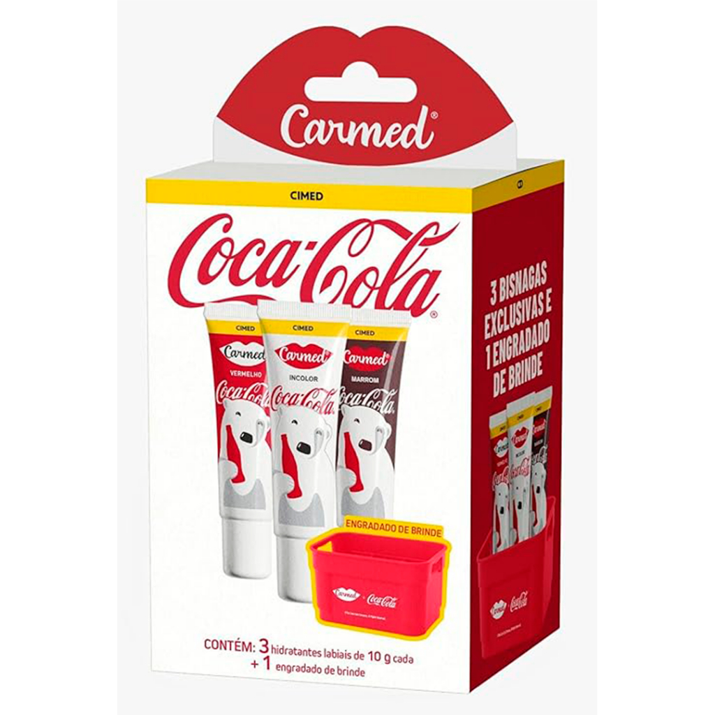Carmed Trio Coca Cola + Engradado Edição Limitada