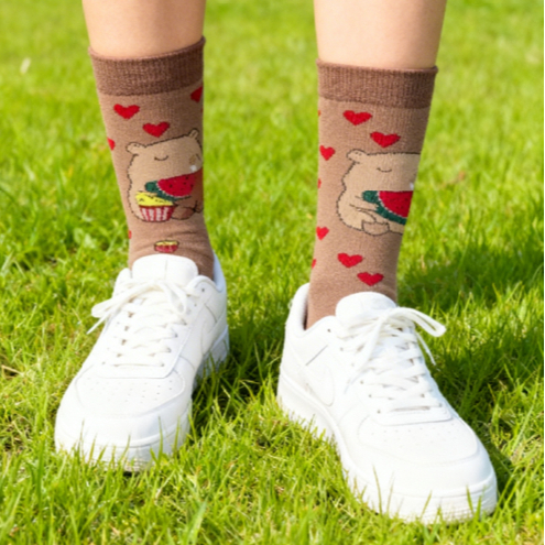 Meias Capivara Estampadas - Kit com 2 ou 3 pares