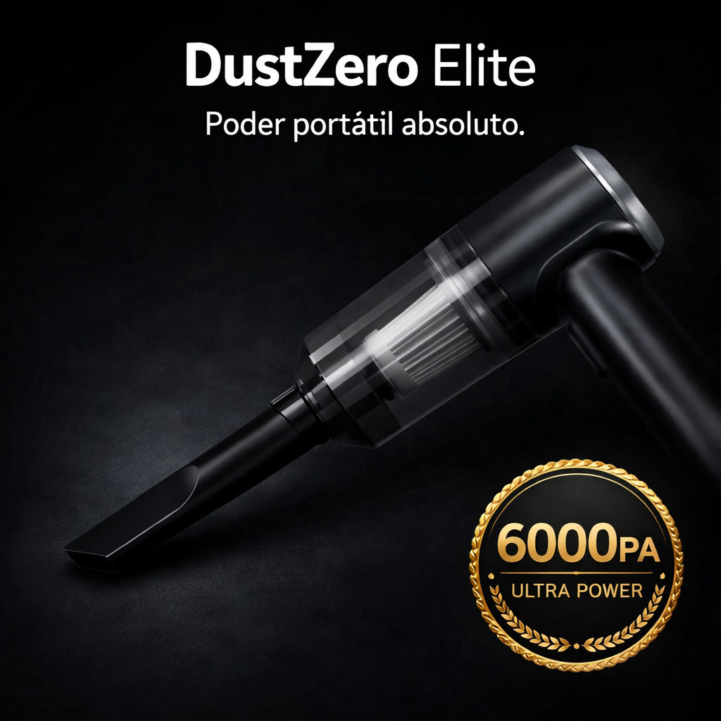 Mini Aspirador Automotivo Portátil Potente Recarregável