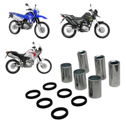 Kit Bucha Pro-Link Completo 12 peças Moto Yamaha XTZ 250 Lander\Tenere\XTZ 150 Crosser