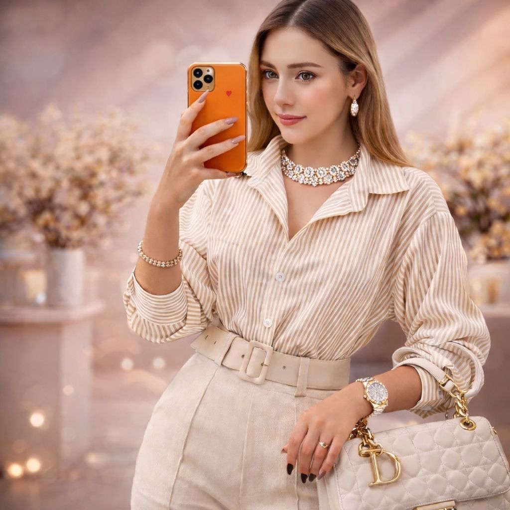 Camisa Listrada Manga Longa Conforto e Estilo Em Um Só Look