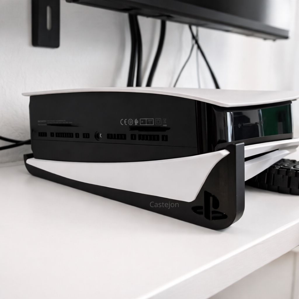 Suporte Horizontal PS5 PlayStation 5 Play 5 Base Deitada Para Console