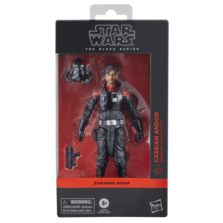 Boneco de Ação Star Wars The Black Series Andor Cassian Andor - Hasbro G1553