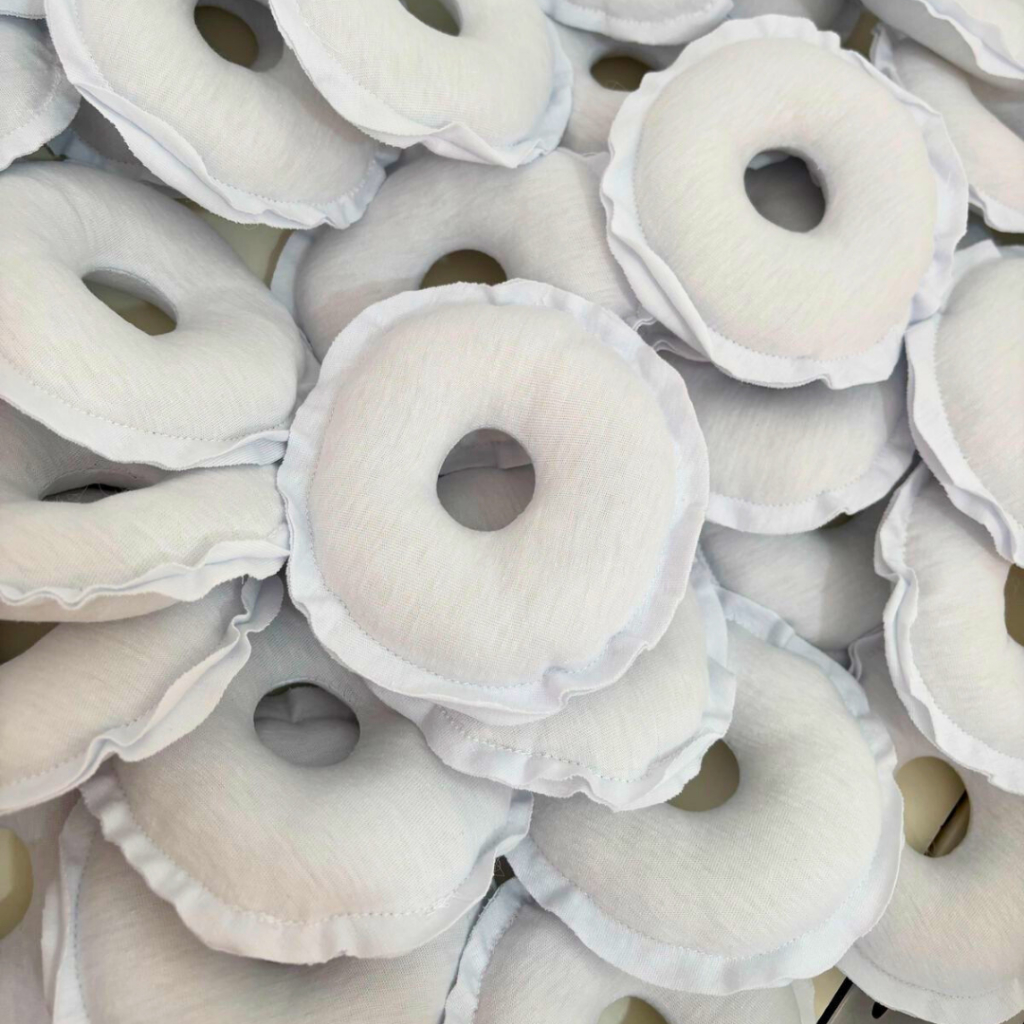 Rosquinhas de Seios para Amamentação Lavável Macia