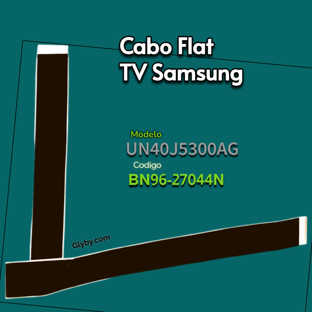 CABO FLAT TV SAMSUNG MODELO UN40j5300AG CODIGO BN96-27044N