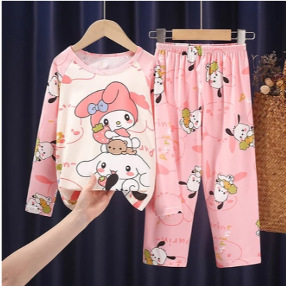 Capivara Crianças Conjunto De Pijama 2026 Primavera Verão Dos Desenhos Animados Impresso Ar Condicionado Roupas Adolesce