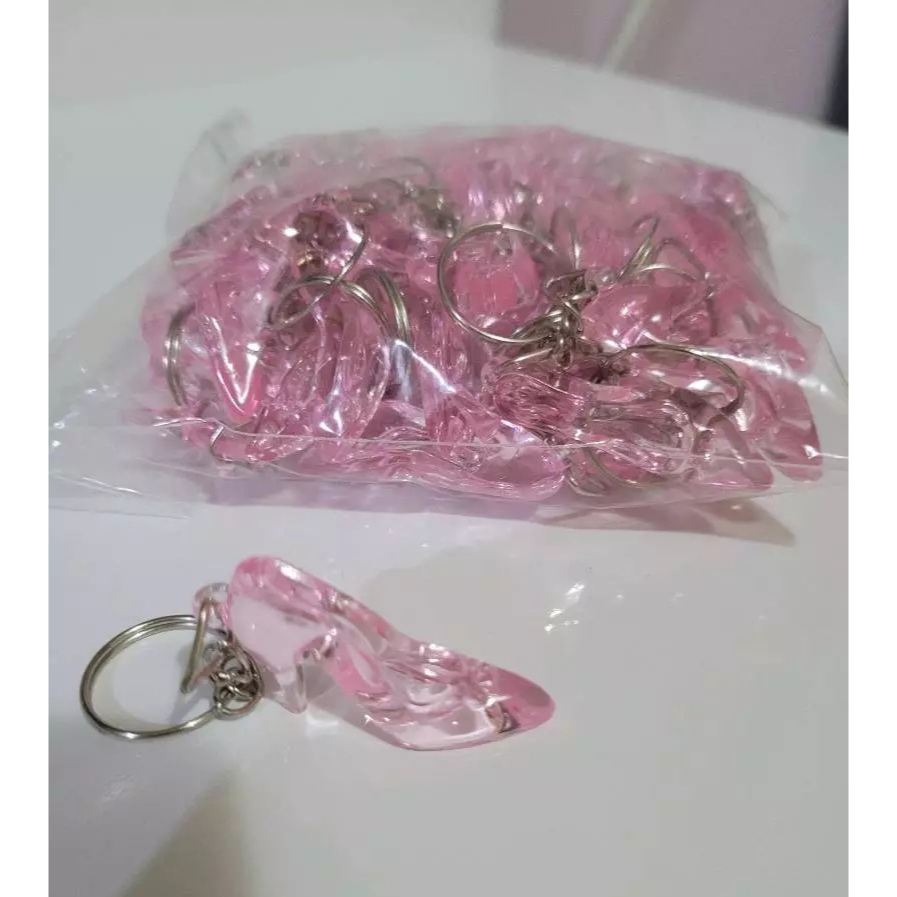 50 unid Chaveiro Sapatinho Rosa Bebê em Oferta na Shopee