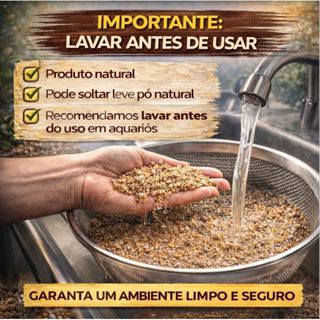 Cascalho N1 Para Aquário Kit 2x 980g Substrato Natural em Oferta na Shopee
