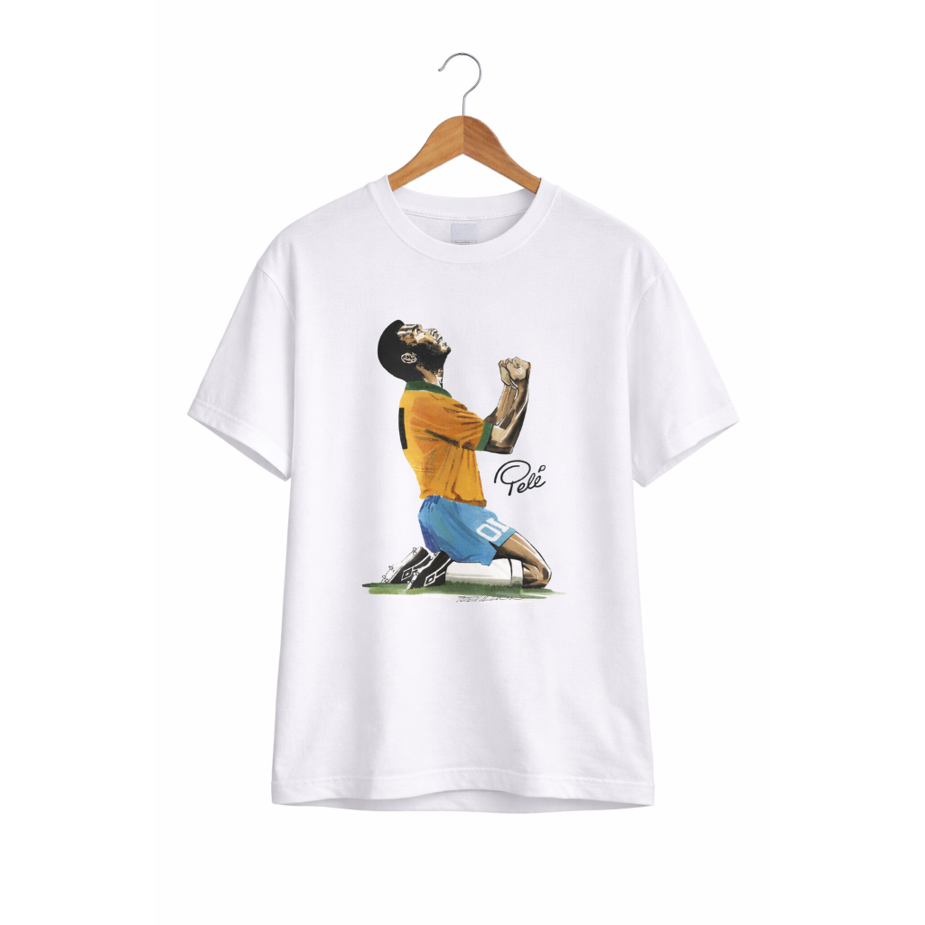 Camiseta Futebol Rei Pelé Futebol Torcedor Jogo Copa do Mundo Seleção | Envio Rapido