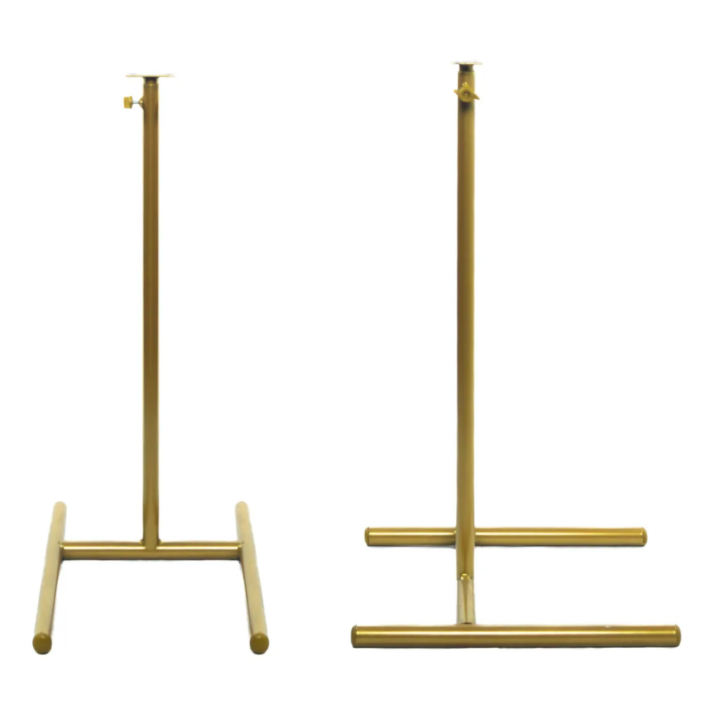 1 Pedestal Dourado P/ Busto Manequim Ferro Suporte em Oferta na Shopee