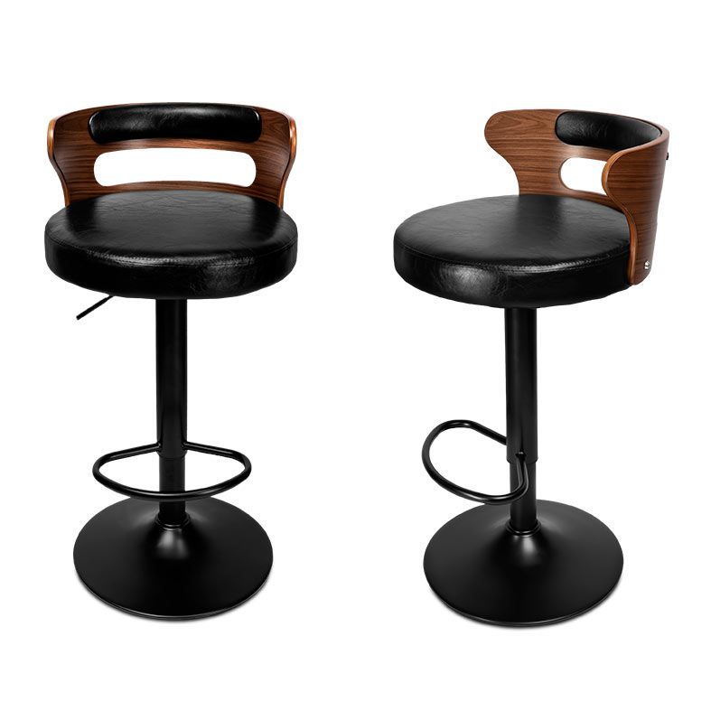 Kit Banqueta Zinnia Detroit Design ZB2, 2 unidades, Preto, ZNC-DTDS-BK01 em Oferta na Shopee